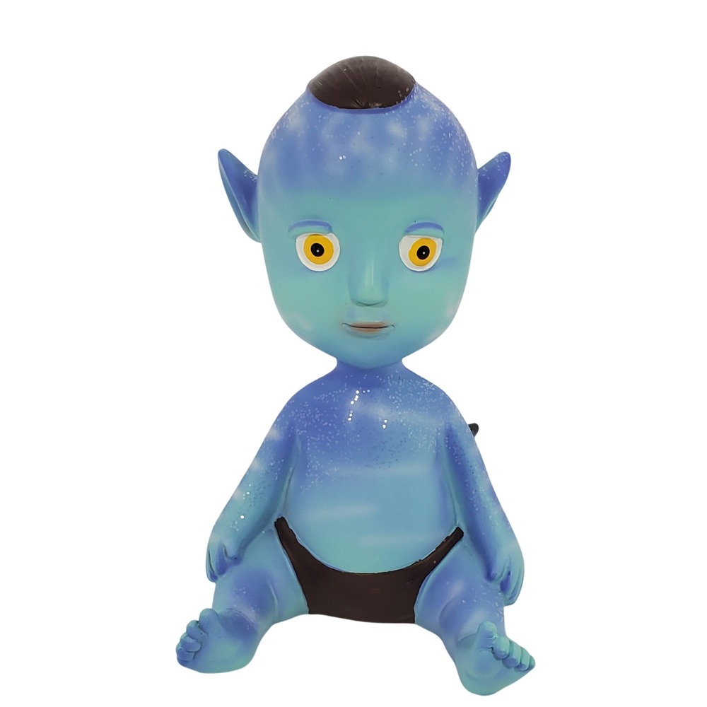 Louis Garden Avatar Navi Inspired Baby Figure Blue Alien Collectible Toy